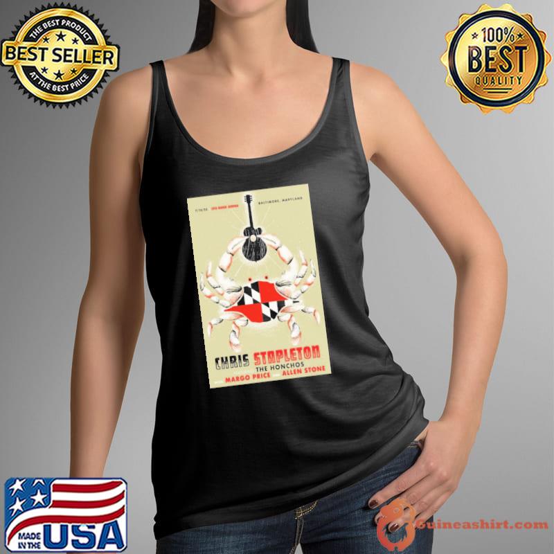 Poster chris stapleton baltimore cfg bank arena 07 15 2023 s Tank Top