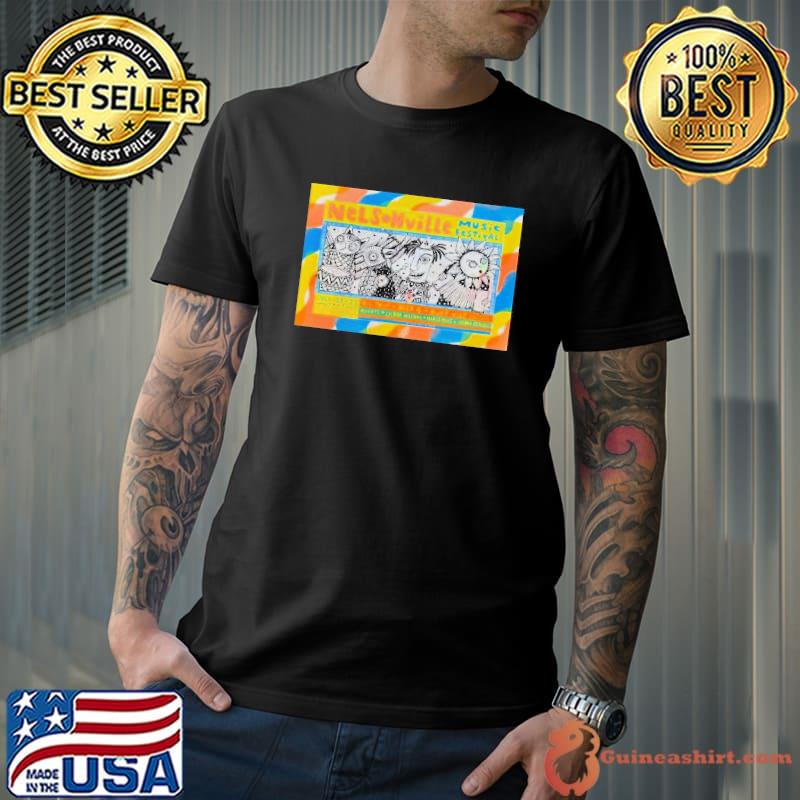 Poster Nelsonville Music Festival Show July 21 2023 Shirt