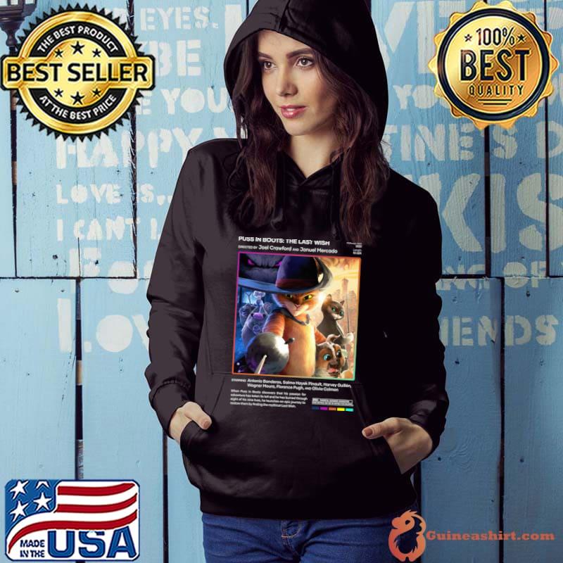 Puss in Boots The Last Wish (2022) Movie T-Shirt Hoodie