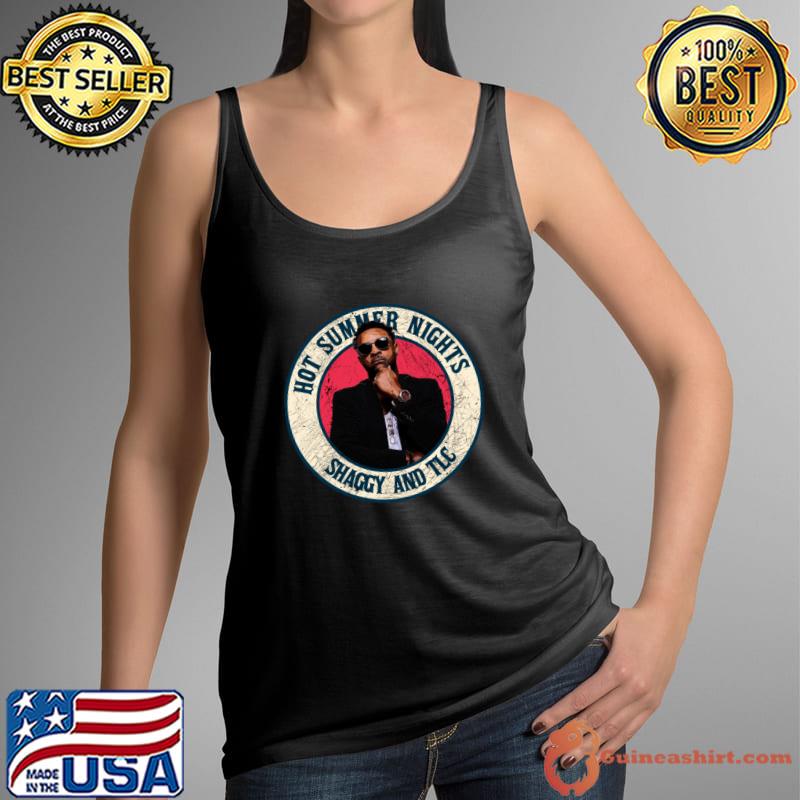 Retro Fan Art Design Shaggy and TLC Hot Summer Nights T-Shirt