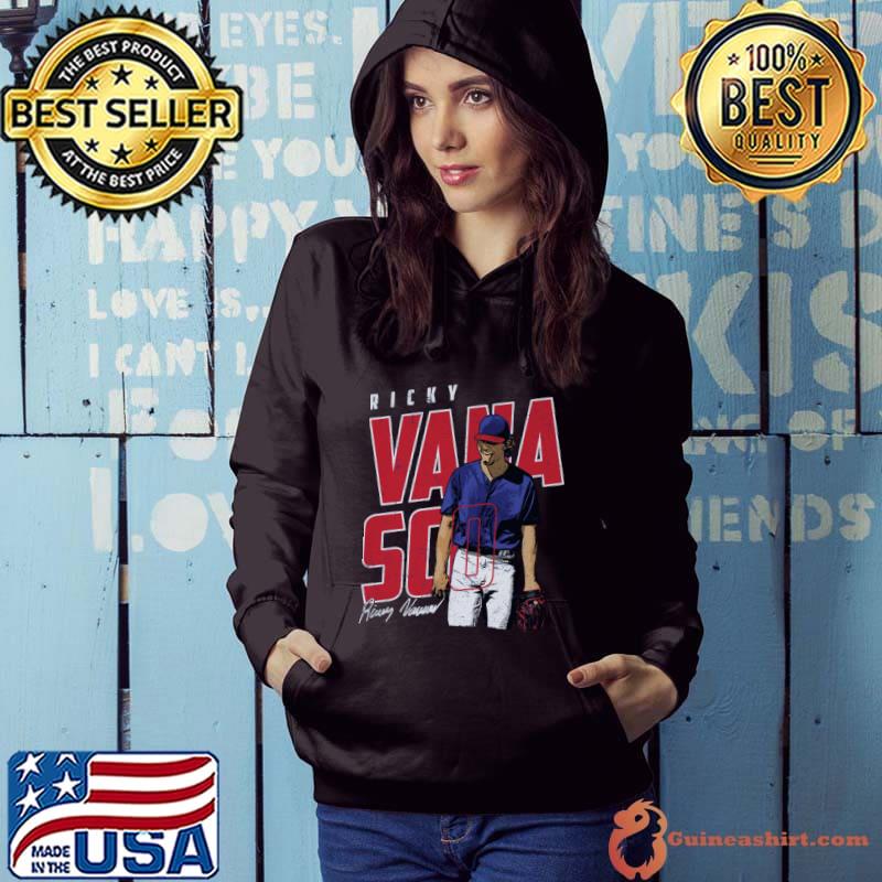 Ricky Vanasco Signature Baseball Texas Slant Name T-Shirt Hoodie