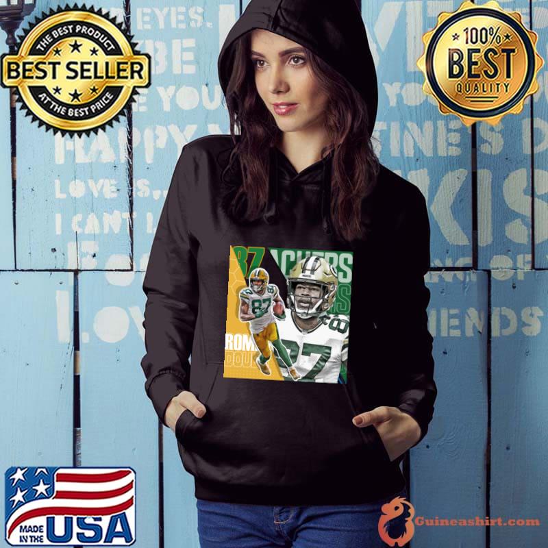 Romeo Doubs 87 Green Bay Packers football player poster shirt, hoodie,  sweater, long sleeve and tank top