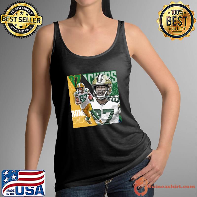 Romeo Doubs 87 Green Bay Packers football player poster shirt, hoodie,  sweater, long sleeve and tank top