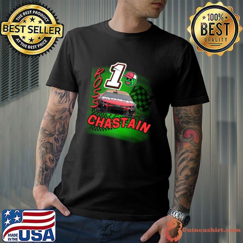 Ross Chastain Nascar Driver 1 Red Car T-Shirt