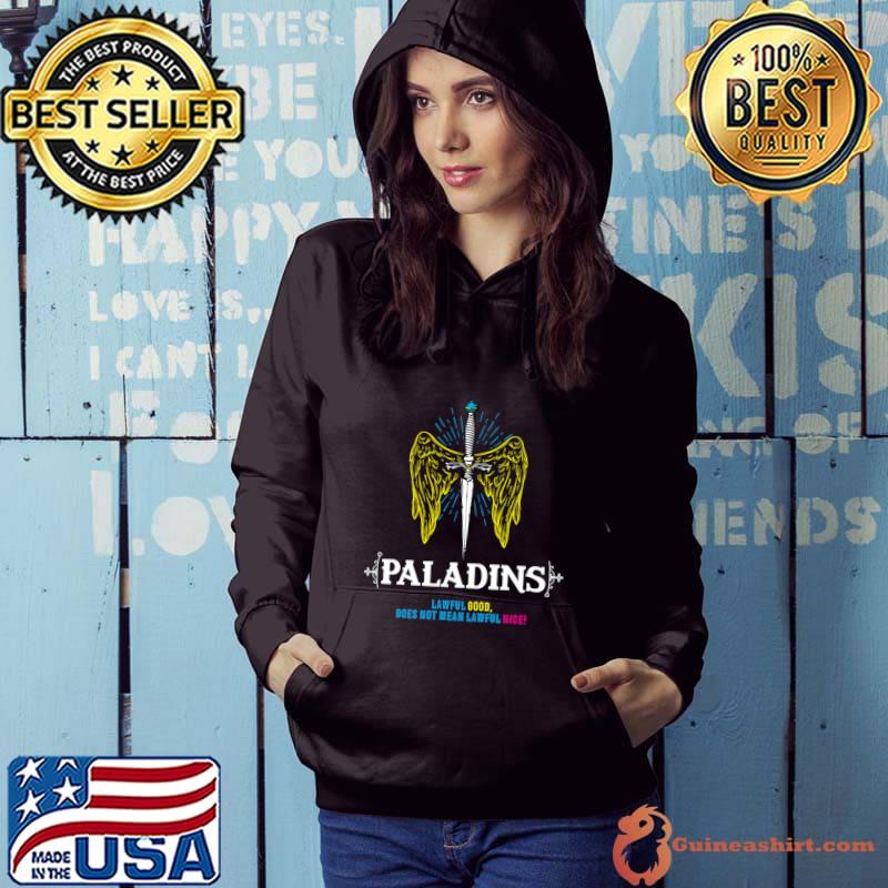 RPG Definition of Paladins Lawful Good Does Not Mean Lawful Nice Wing T-Shirt