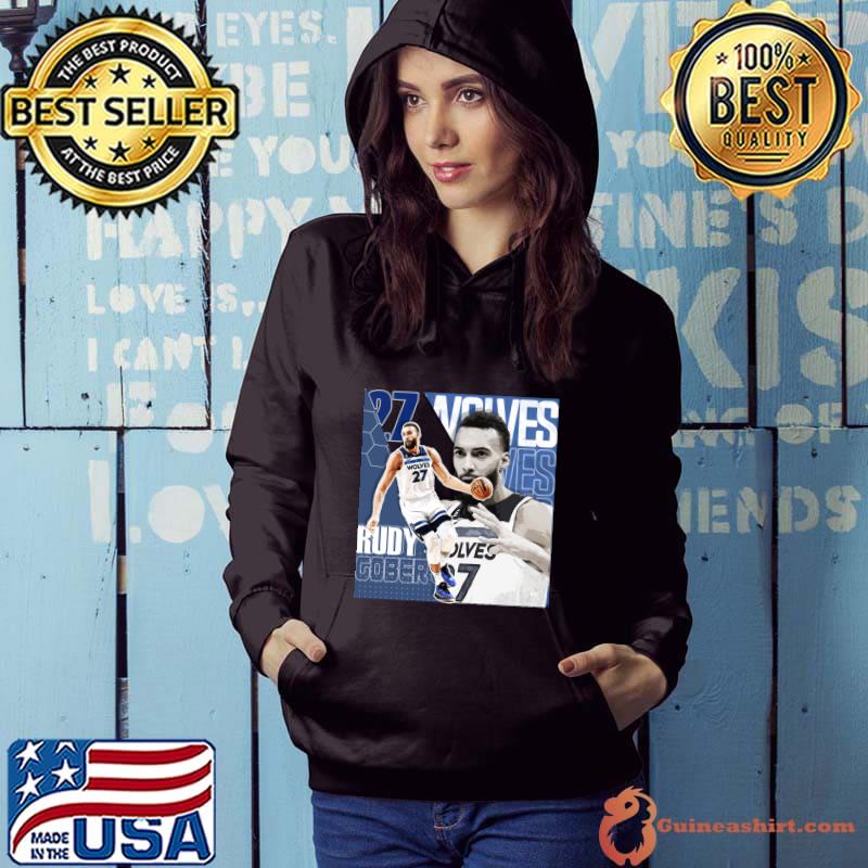 Rudy Gobert Basketball Design Poster Timberwolves T-Shirt