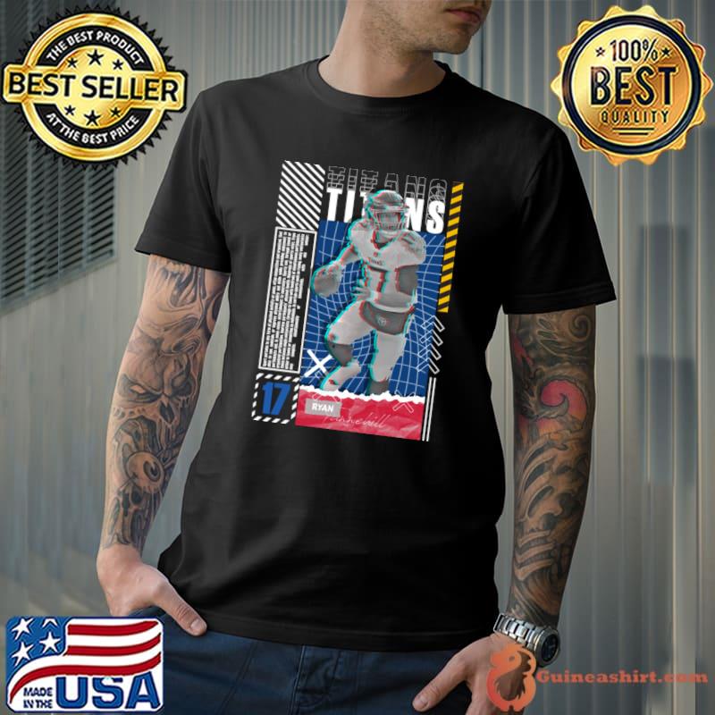 Ryan Tannehill An American Football For The Tennessee Titans T-Shirt