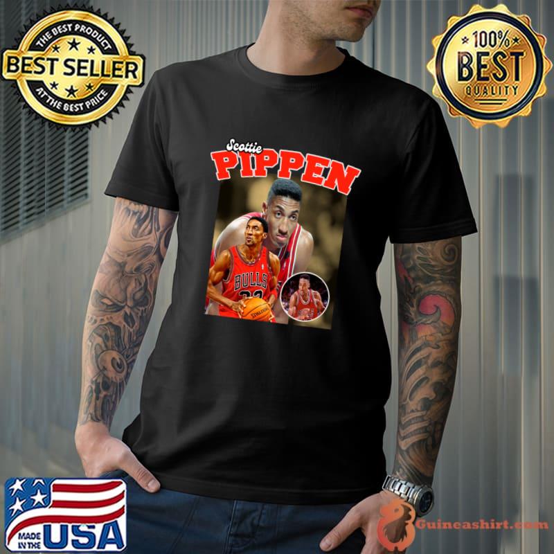 Scottie Pippen An American Basketball Legend Played 17 Season NBA T-Shirt