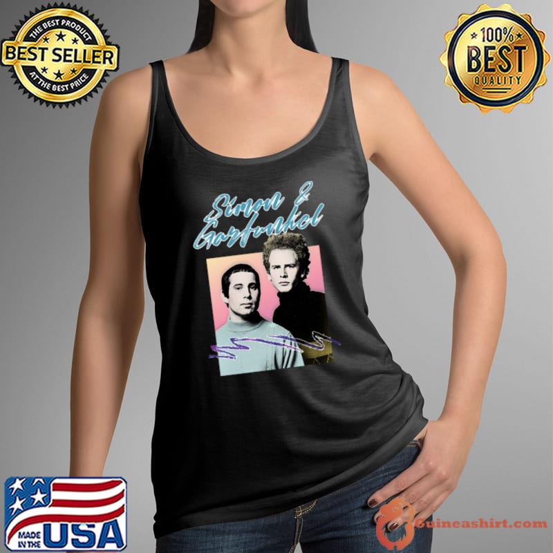 Simon & Garfunkel Retro An American Folk Roc Singer Paul Simon T-Shirt Tank Top