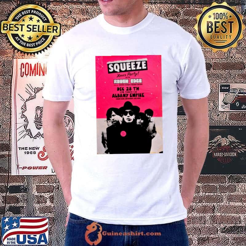 Squeeze Xmas Party With Rough Edge Albany Empire Concert T-Shirt
