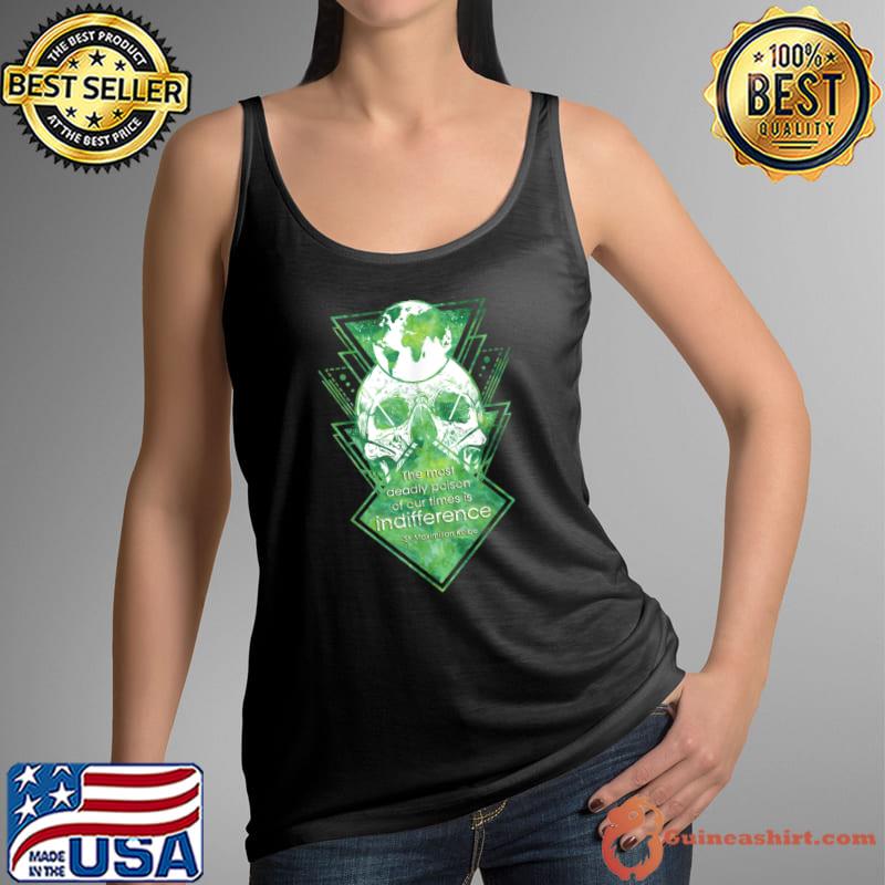 St. Maximilian The Most Deady Poison Skull Kolbe Catholic Poison Indifference T-Shirt