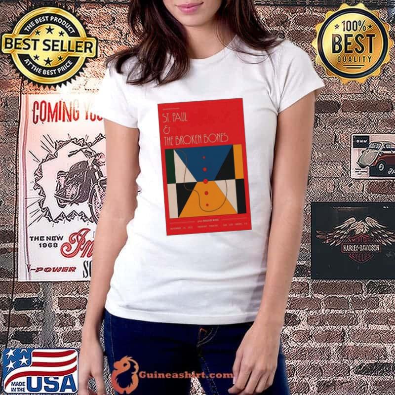 St. Paul & The Broken Bones November 10 2023 Fremont Theatre Shirt Ladiestee