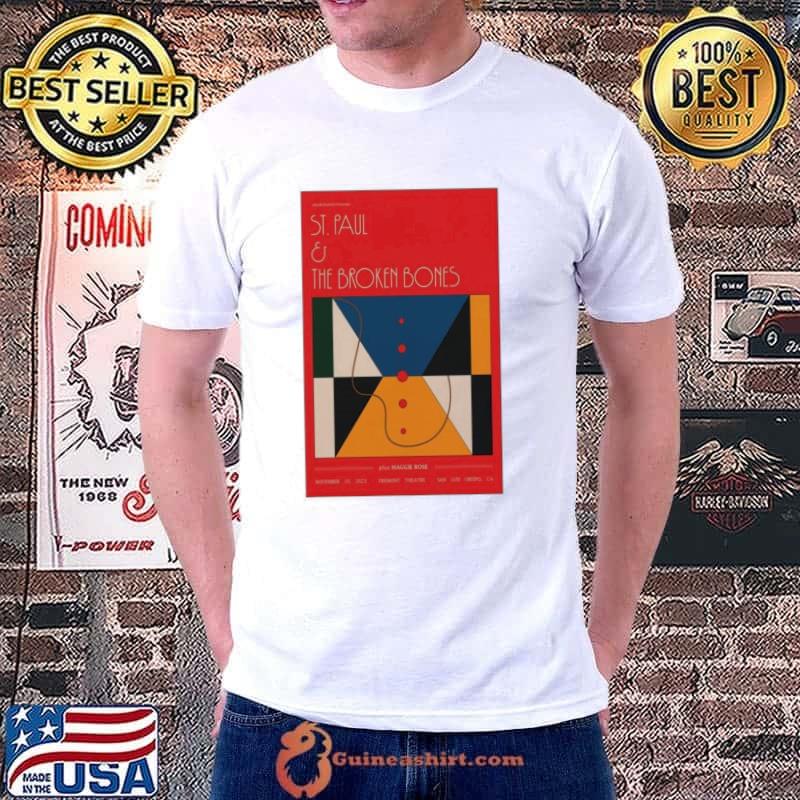 St. Paul & The Broken Bones November 10 2023 Fremont Theatre Shirt