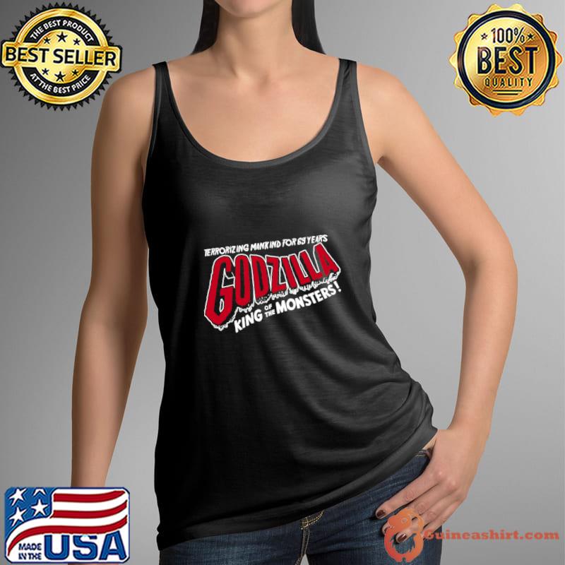 Terrorizing for 69 Years Godzilla King Of The Monster T-Shirt