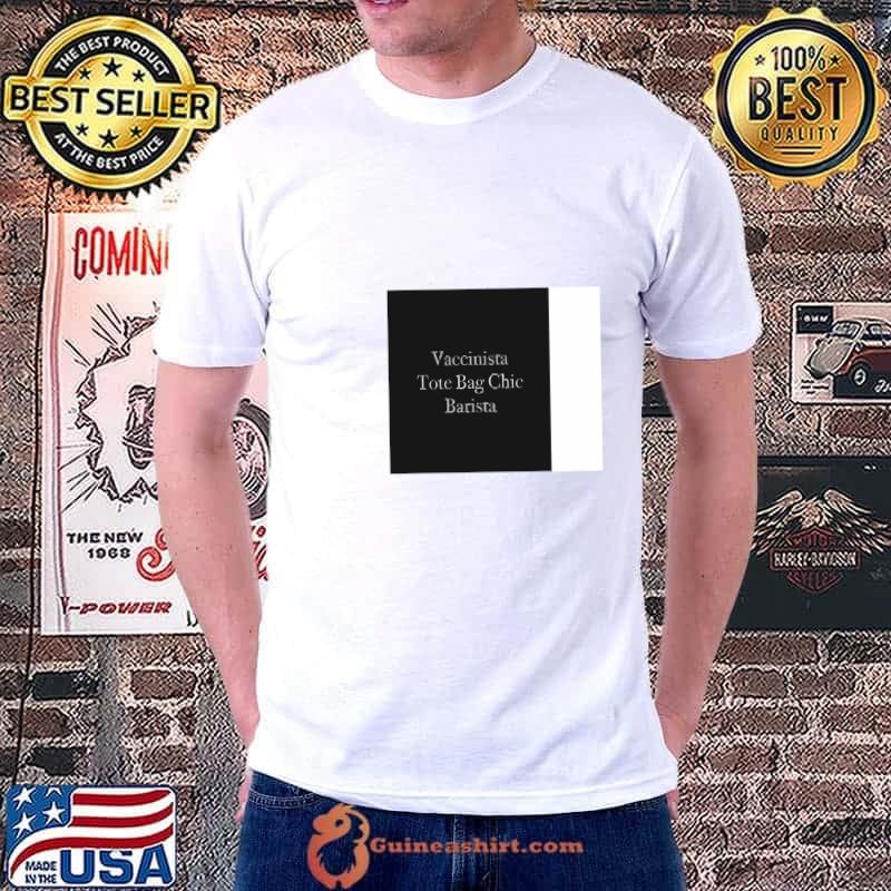 The 1975 merch at their very best bfiafl music lyric matty vaccinista tote bag chic barista T-Shirt