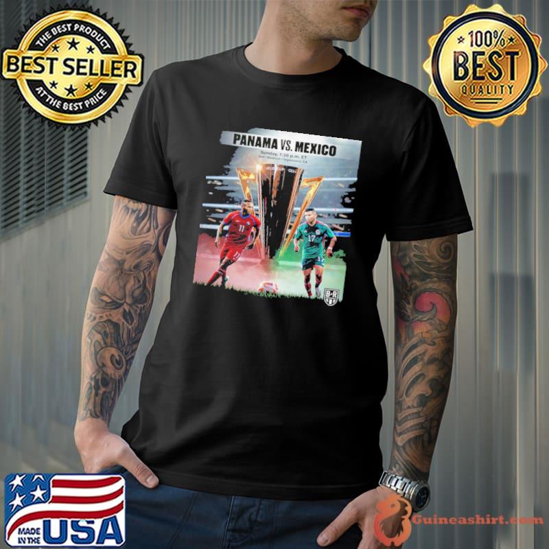 The 2023 Gold Cup Final Is Set Panama Vs Mexico Vintage shirt