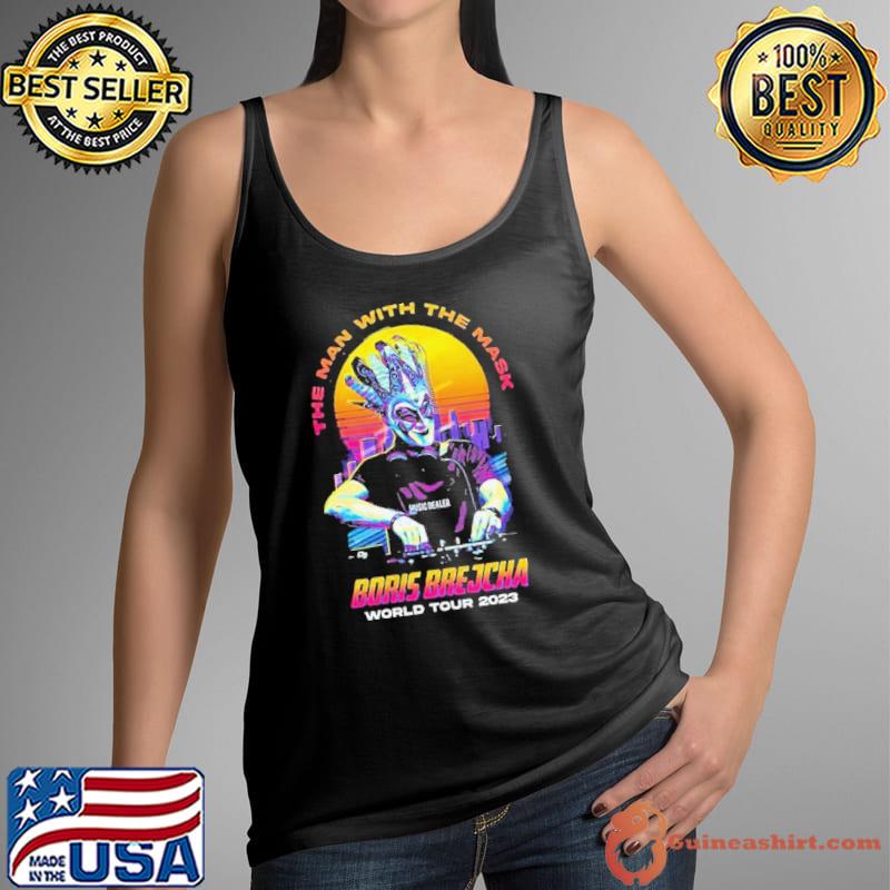 The man the mask boris brejcha world tour 2023 s Tank Top