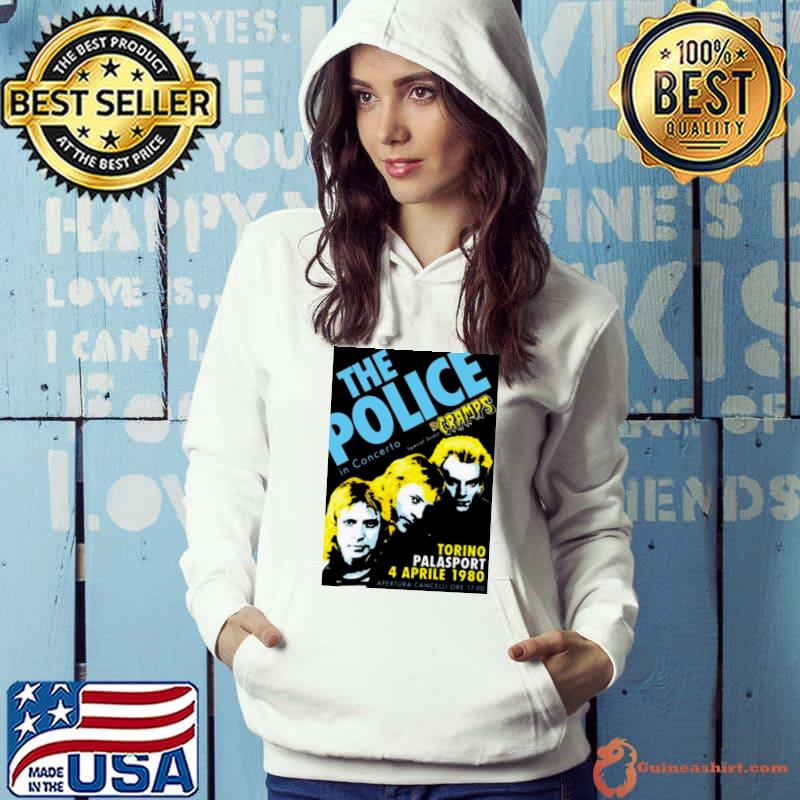 The Police in Concert the cramps torino palasport T-Shirt Hoodie