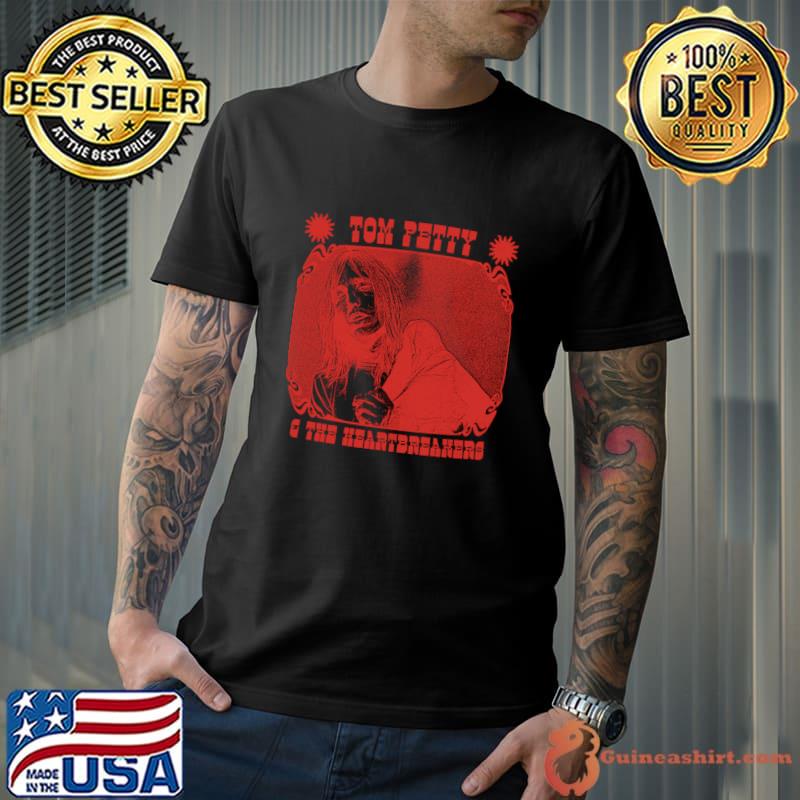 Tom Petty The Heartbreakers Retro American Rock Band T-Shirt Unisex