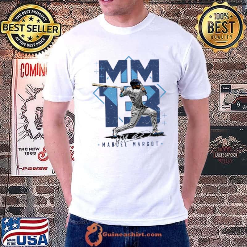 Top manuel Margot Tampa Bay Player Square T-Shirt