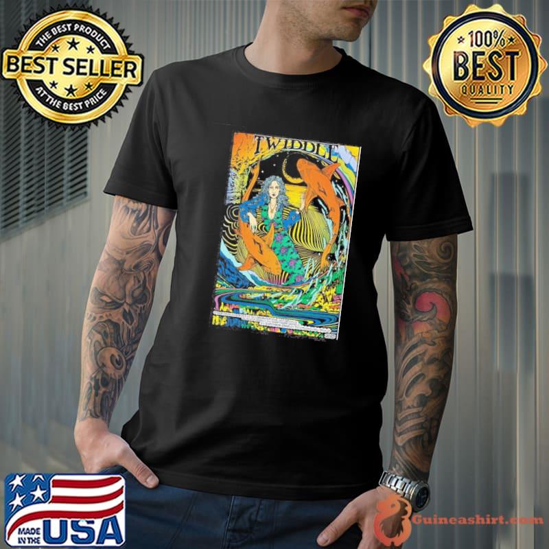 Twiddll Rock Band 2023 Concert Poster shirt