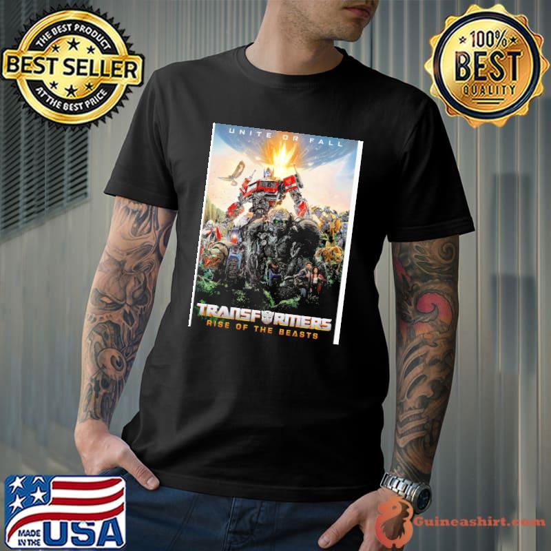 Unite or fall transormers rise of the beasts shirt