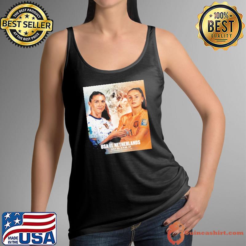 USA Vs Netherlands Face Each Other In The Group Stage FIFA Womens World Cup 2023 Shirt Tank Top