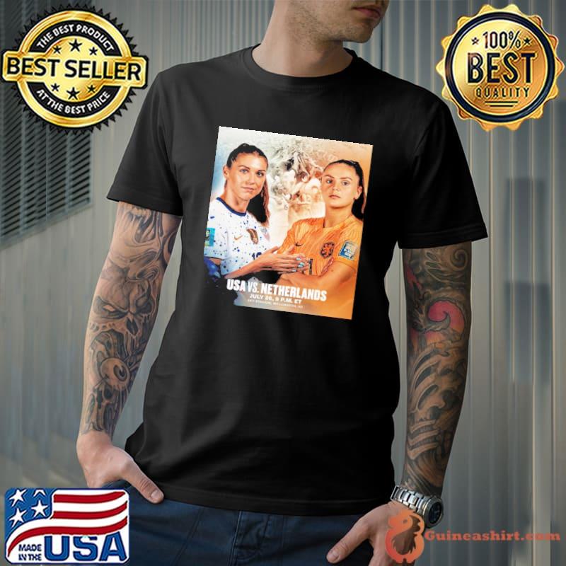 USA Vs Netherlands Face Each Other In The Group Stage FIFA Womens World Cup 2023 Shirt