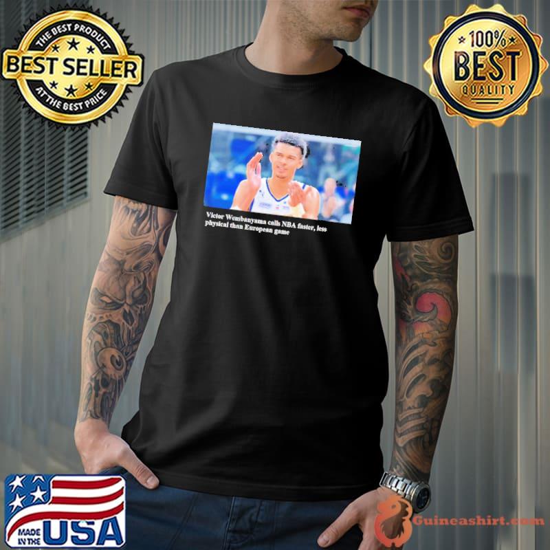 Victor Wembanyama Nba T-shirt, Victor Wembanyama T-shirt in 2023