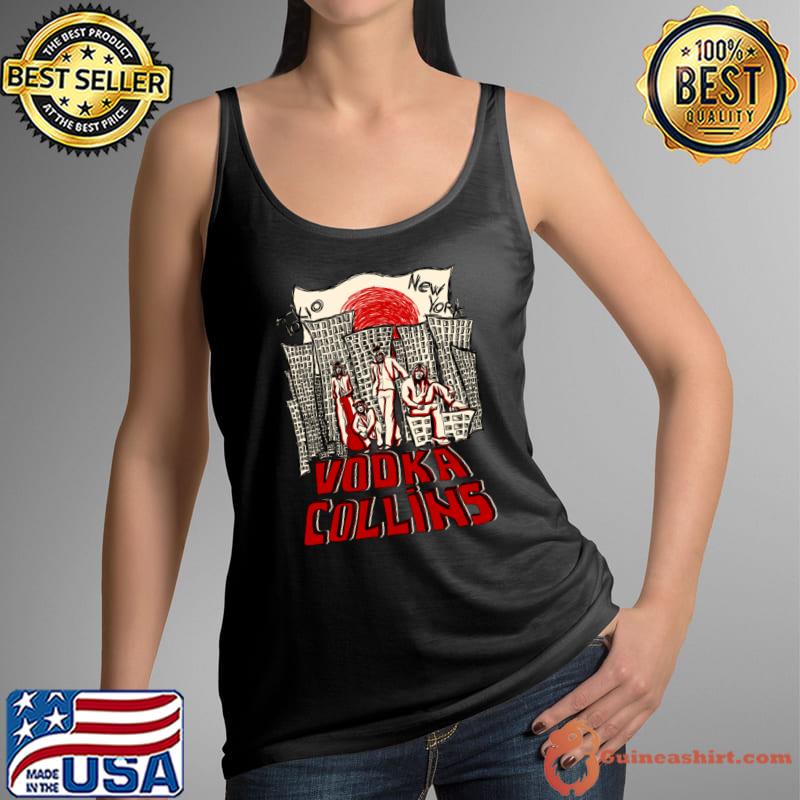 Vodka Collins Tokio New York Pencil Art T-Shirt Tank Top