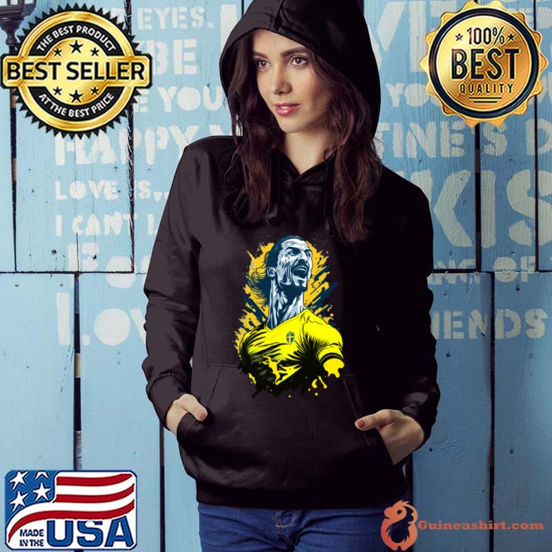 Zlatan Ibrahimovic splash art Swedish football La T-Shirt Hoodie