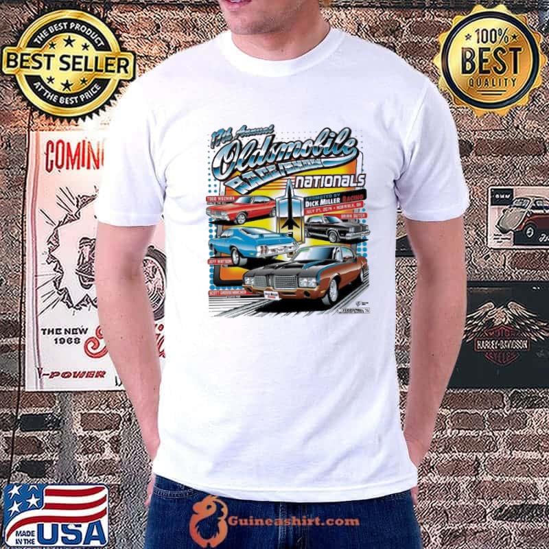 17th annual oldsmobile race show nationals dick miller shirt