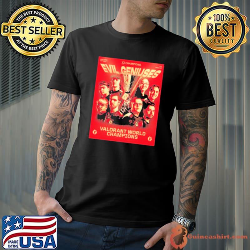 2023 Los Angeles Evil Geniuses Valorant World Champions 2023 Shirt