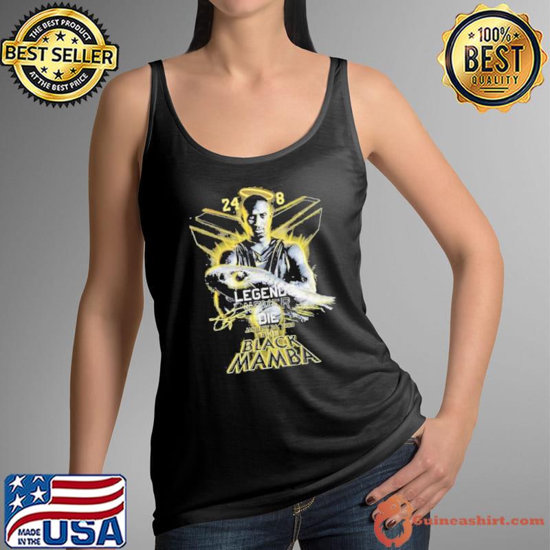24-8 Legend never die January 26 2020 The Black Mamba signature s Tank Top