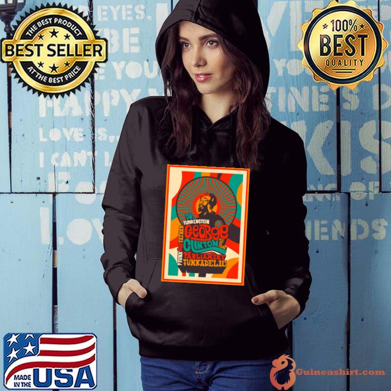 70s psychedleic george clinton parliament tunkadelic retro T-Shirt