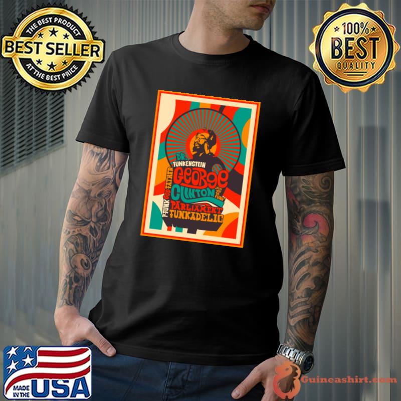 70s psychedleic george clinton parliament tunkadelic retro T-Shirt Unisex