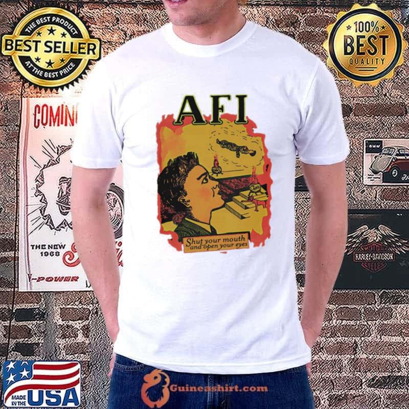 AFI Shut Your Mouth And Open Your Eye Shirt