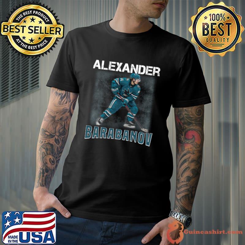 Alexander Barabanov Russian professional ice hockey player for the San Jose Sharks T-Shirt Unisex