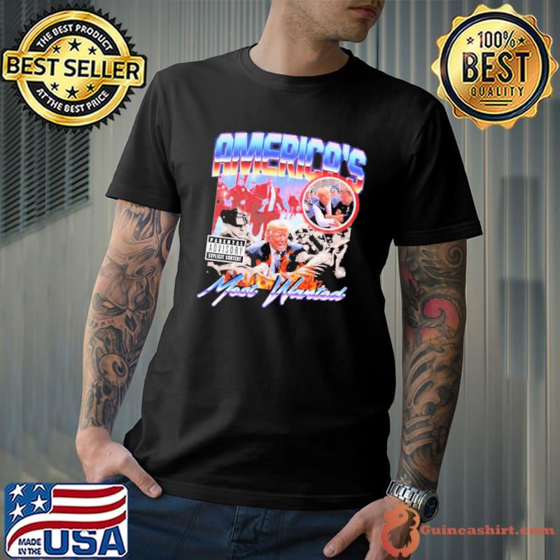 America’s Most Wanted Trump President 2024 Election Shirt Unisex