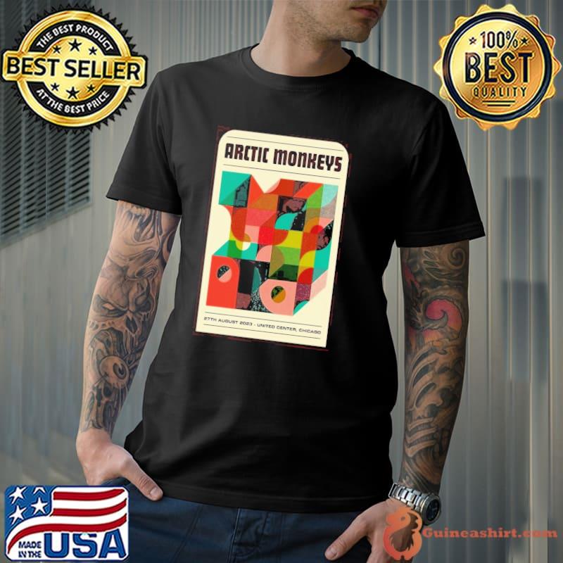 Arctic Monkeys Tour 2023 August 27 United Center Chicago IL Poster Shirt
