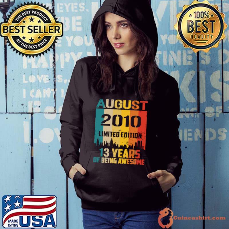 August 2010 Limited Edition 13 years Of being Awesome Vintage T-Shirt