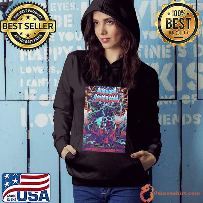 Avenged sevenfold poster july and aug tour 2023 poster s Hoodie