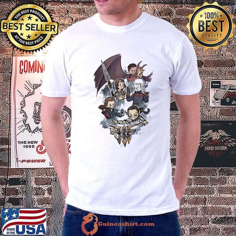 Baldur’s Gate 3 Chibi Characters Shirt