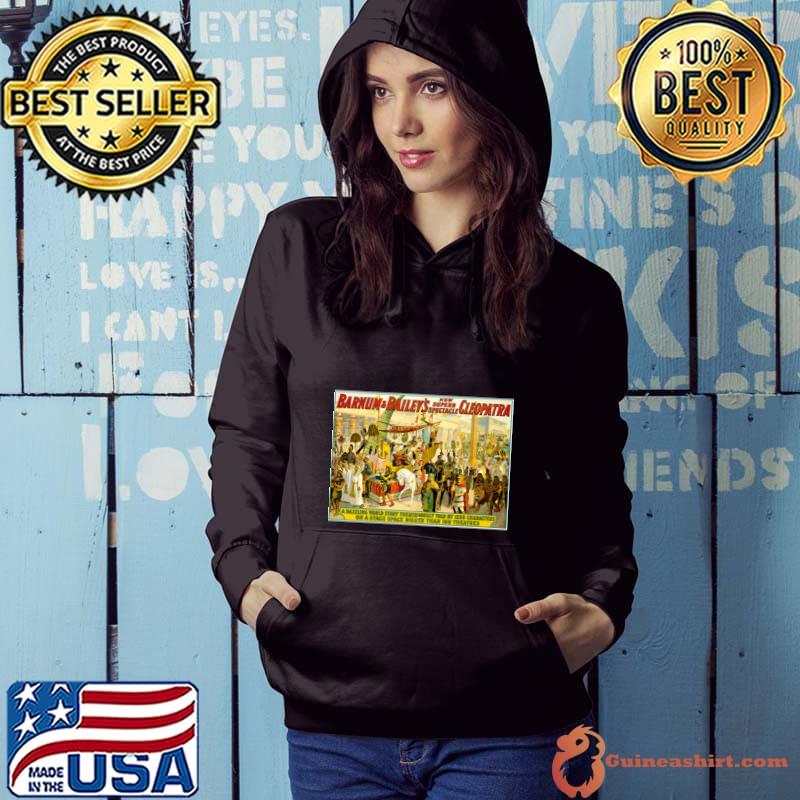 Barnum and Baily New Superb Spegtagle Cleopatra Circus Vintage Extravaganza T-Shirt