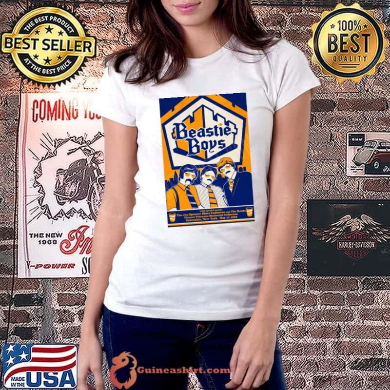 Beastie Boys The Jon Spencer Blues Sabotage concert announcement T-Shirt Ladiestee