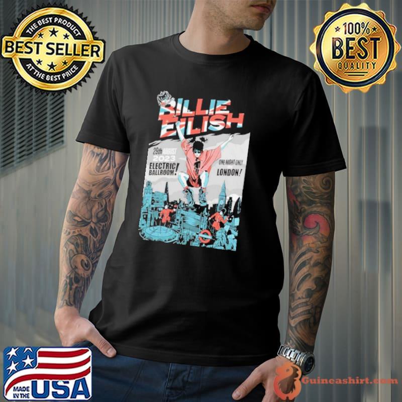 Billie Eilish Electric Ballroom August 29 2023 Poster Shirt