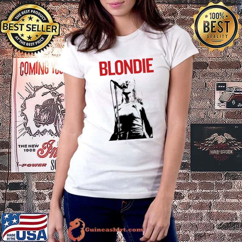Blondie Tour an American rock band founded in 1974 in New York City T-Shirt Ladiestee