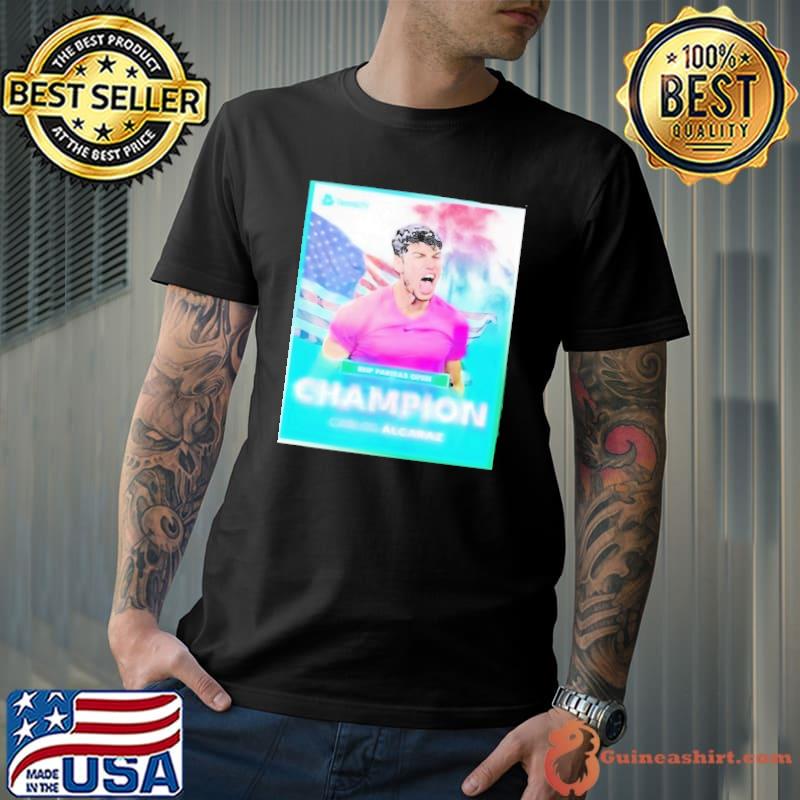 Bnp paribas open champion carlos alcaraz shirt