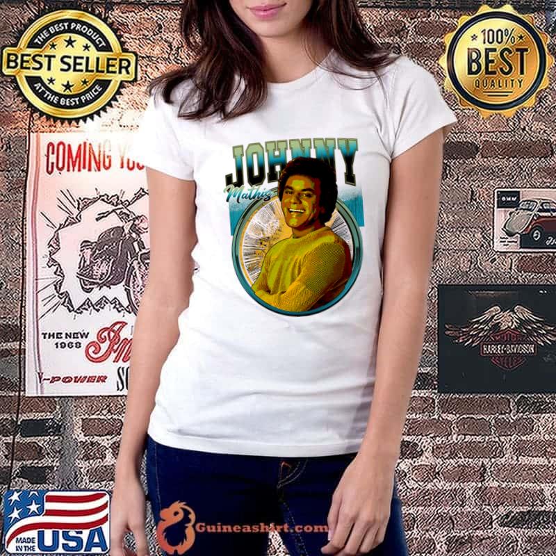 Captivating Johnny Mathis A Visual Serenade T-Shirt Ladiestee