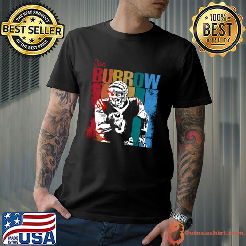 Cincinnati Bengals Joe Burrow QB Sensation Football NFL Vintage T-Shirt